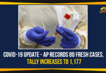 COVID-19 Update – AP Records 80 Fresh Cases, Tally Increases To 1,177 Andhra Pradesh, AP Corona Cases, AP Corona Positive Cases, AP Coronavirus, AP COVID 19 Cases, AP Total Positive Cases, Corona Positive Cases, Coronavirus, Coronavirus Breaking News, Coronavirus Latest News, Coronavirus Live Updates, COVID-19, India COVID 19 Cases, Total Corona Cases In AP, Total COVID 19 Cases
