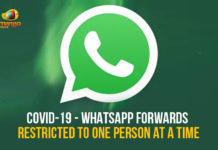 COVID-19 – WhatsApp Forwards Restricted To One Person At A Time Coronavirus, Coronavirus Breaking News, coronavirus india, coronavirus latest news, coronavirus news, Coronavirus outbreak, COVID-19, mark zuckerberg, WhatsApp Coronavirus Information Hub, WhatsApp Forwards, WhatsApp Forwards Restricted, WhatsApp Forwards Restricted To One Person At A Time, WhatsApp further limits forwards, WhatsApp message forward limit, WhatsApp Reduces Forward Message Limit