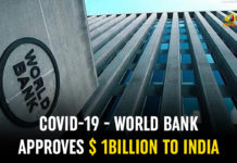 1 billion dollars emergency loan to India, Coronavirus, Coronavirus Cases, Coronavirus Crisis, coronavirus india, coronavirus news, Coronavirus outbreak, Coronavirus Total Cases, Coronavirus Update, COVID 19 World Bank, COVID-19, financial aid for the Indian Government, global health crisis, pandemic situation, World Bank Approves $ 1Billion To India, World Bank approves USD 1 billion
