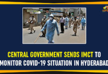 Central Government Sends IMCT To Monitor COVID-19 Situation In Hyderabad Central Government, Central Team Lands in Hyderabad, Coronavirus in India live updates, COVID 19 Hyderabad Updates, COVID-19 Monitoring Teams, Covid-19 pandemic in India updates, Covid-19 Situation in Hyderabad, Hyderabad, IMCT To Monitor COVID-19 Situation In Hyderabad, Telangana, Telangana Coronavirus, Update on COVID-19