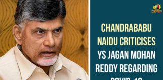 Andhra Pradesh, AP CM YS Jagan, AP CM YS Jagan Comments on Coronavirus, AP Coronavirus Updates, AP News, Chandrababu Comments On YS Jagan, Chandrababu Criticizes AP CM, Chandrababu Criticizes CM YS Jagan, Chandrababu Criticizes CM YS Jagan Comments on Coronavirus, Chandrababu Naidu, CM YS Jagan Comments on Coronavirus
