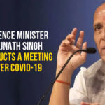 Coronavirus, Coronavirus Cases, Coronavirus Crisis, coronavirus india, coronavirus news, Coronavirus outbreak, Coronavirus Update, COVID 19 Cases, COVID 19 Crisis, COVID-19, Defence Minister Rajnath Singh, Defence Minister Rajnath Singh Meeting, india coronavirus cases, India COVID 19 Cases, Nationwide lockdown, Prime Minister Narendra Modi, Rajnath Singh, Rajnath Singh On COVID 19