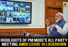 Coronavirus, Coronavirus Lockdown, Coronavirus Lockdown Extension, COVID 19 Lockdown, Highlights of PM Modi All Party Meeting, India Lockdown, India Lockdown Extension, india lockdown updates, Lockdown Extension, PM Modi, PM Modi all party meeting, PM Modi On Lockdown, PM Modi Video Conference, Prime Minister Narendra Modi