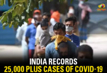India Records 25,000 Plus Cases Of COVID-19 Coronavirus, Coronavirus Cases, Coronavirus In India, coronavirus india, coronavirus india live updates, coronavirus latest news, Coronavirus outbreak, Coronavirus Pandemic, Coronavirus Total Cases, Coronavirus updates Live, COVID 19 Cases, COVID-19, india coronavirus cases, India COVID 19 Cases, Total COVID 19 Cases