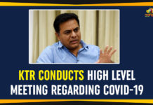 KTR Conducts High Level Meeting Regarding COVID-19 Coronavirus, Coronavirus Breaking News, coronavirus latest news, Coronavirus live updates, COVID-19, Greater Hyderabad Municipal Corporation, India COVID 19 Cases, KTR Meeting, KTR Meeting Regarding COVID 19, Telangana, Telangana Coronavirus, Telangana Coronavirus Deaths, Telangana Health Minister Etala Rajender, Total COVID 19 Cases