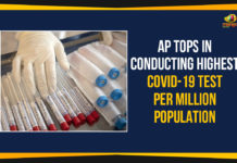 andhra pradesh, AP Corona Positive Cases, AP Coronavirus, AP COVID 19 Cases, AP Tops In Conducting COVID-19 Test, AP Tops In Conducting Highest COVID-19 Test, Corona Rapid Kits, Coronavirus, COVID-19, COVID-19 Test, COVID-19 Test Per Million Population, India COVID 19 Cases, rapid tests for COVID-19, Total Corona Cases In AP