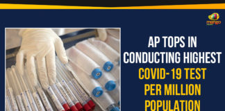 andhra pradesh, AP Corona Positive Cases, AP Coronavirus, AP COVID 19 Cases, AP Tops In Conducting COVID-19 Test, AP Tops In Conducting Highest COVID-19 Test, Corona Rapid Kits, Coronavirus, COVID-19, COVID-19 Test, COVID-19 Test Per Million Population, India COVID 19 Cases, rapid tests for COVID-19, Total Corona Cases In AP