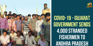 andhra pradesh, Andhra Pradesh fishermen stranded in Gujarat, AP CM YS Jagan, AP Fisherman, AP fishermen in Gujarat., Coronavirus Lockdown, Fisherman, Gujarat, Gujarat Government, Gujarat Government Latest News, Gujarat Government Sends 4000 Stranded Fishermen To AP, Gujarat Government Sends Stranded Fishermen To AP, Lockdown, Mango News, ys jagan mohan reddy