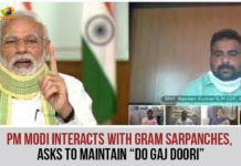 PM Modi Interacts With Gram Sarpanches, Asks To Maintain “Do Gaj Doori” National Panchayati Raj Day, Panchayati Raj Day, panchayati raj day 2020, PM Modi, PM Modi Interacts with Sarpanches, PM Modi Interacts with Sarpanches Through Video-conference, PM Modi Interacts with Village Sarpanchs, PM Modi on Panchayati Raj Day, PM Modi Video conference with Sarpanches, PM Narendra Modi, Prime Minister Narendra Modi