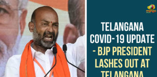 BJP President, BJP President Bandi Sanjay Kumar, BJP President Lashes Out At Telangana Government, Severe Acute Respiratory Infections, Telangana, Telangana Coronavirus, Telangana Coronavirus Deaths, Telangana COVID 19 Update, Telangana Government, Telangana Political News, Telangana Politics, Telangana Rashtra Samithi, TRS