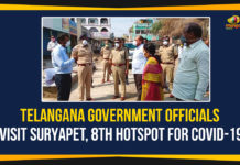 Telangana Government Officials Visit Suryapet, 8th Hotspot For COVID-19