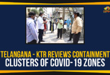 Telangana – KTR Reviews Containment Clusters Of COVID-19 Zones Containment Clusters Of COVID-19 Zones, Corona Containment Zones, Coronavirus, Coronavirus Breaking News, coronavirus latest news, Coronavirus live updates, COVID-19, KTR Reviews Containment Clusters, KTR Visited Hyderabad Corona Containment Zones, Minister KTR, Telangana