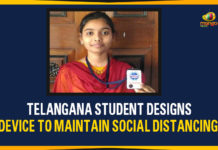 Telangana Student Designs Device To Maintain Social Distancing Coronavirus, Coronavirus Breaking News, coronavirus latest news, Coronavirus live updates, COVID-19, Device To Maintain Social Distancing, India COVID 19 Cases, Social Distancing, Telangana, Telangana Coronavirus, Telangana Coronavirus Deaths, Telangana Student, Total COVID 19 Cases