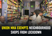 Union MHA Exempts Neighbourhood Shops From Lockdown Corona Lockdown, Coronavirus India lockdown, Coronavirus Lockdown In India, Exemptions from Lockdown Restrictions, India Lockdown Relaxations, Lockdown Relaxations, Lockdown Restrictions Exemptions, lockdown rules, Ministry of Home Affairs, Union MHA