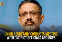 Union Secretary Conducts Meeting With District Officials And DGPs Cabinet Secretary Rajiv Gauba, Cabinet Secretary Rajiv Gauba Video Conference, Cabinet Secretary Rajiv Gouba, Cabinet Secretary Rajiv Gouba On Coronavirus, Coronavirus In India, COVID 19 Updates, Rajiv Gauba Video Conference with Chief Secretaries, Union Secretary, Union Secretary Meeting With District Officials