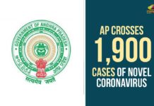AP Crosses 1,900 Cases Of Novel Coronavirus, andhra pradesh, AP Corona Positive Cases, AP Coronavirus, AP COVID 19 Cases, AP Total Positive Cases, Corona Positive Cases, Coronavirus, Coronavirus Breaking News, COVID-19, India COVID 19 Cases, Total Corona Cases In AP, Total COVID 19 Cases