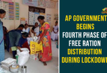 AP Government Begins Fourth Phase Of Free Ration Distribution During Lockdown 21 lakh across Andhra Pradesh get free ration, 4th Phase Of Ration Distribution, Andhra Pradesh, AP govt to distribute ration, AP Latest News, AP News, Fourth Phase Free Ration Distribution In AP, Free Ration Distribution In AP, free rice distribution begins