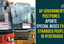 AP Government Postpones APSRTC Special Buses For Stranded People In Hyderabad andhra pradesh, AP government, AP Government Runs Special Buses, AP govt to issue e-passes, APSRTC, APSRTC Special Bus Services From Hyderabad to AP Postponed, Corona Lockdown, Coronavirus, Coronavirus Lockdown, Hyderabad, hyderabad to ap buses, Hyderabad to AP Buses Postponed, Lockdown Normalcy, PSRTC To Run Buses From May 16