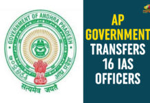 Andhra Pradesh govt, Andhra Pradesh govt transfers 16 IAS officers, Andhra Pradesh Mineral Development Corporation, AP government, AP Government Transfers 16 IAS Officers, IAS Officers, Seethampeta Integrated Tribal Development Agency, Transfers IAS Officers