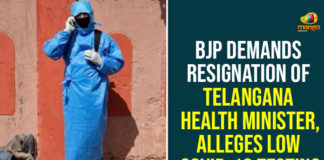 BJP Alleges Low COVID-19 Testing, BJP Demands Resignation Of Telangana Health Minister, Coronavirus, Coronavirus Breaking News, India COVID 19 Cases, Telangana, Telangana Coronavirus, Telangana Coronavirus Deaths, Telangana Health Minister, Total COVID 19 Cases