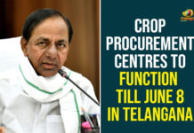 CM KCR, CM KCR Announced Crops Procurement Centres, Crop procurement centres to remain open, Crops Procurement Centres, Crops Procurement Centres would Function till June 8, KCR About Farmers, mango news telugu, Telangana, Telangana cm kcr, telangana farmers news, Telangana Govt, Telangana news