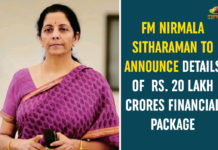 FM Nirmala Sitharaman To Announce Details Of Rs. 20 lakh Crores Financial Package 20 lakh crore package, Covid relief package, Finance Minister Nirmala Sitharaman, FM Nirmala Sitharaman, FM Sitharaman share details of Rs 20 lakh crore, Nirmala Sitharaman, Nirmala Sitharaman press conference today, Prime Minister Narendra Modi, Rs 20 lakh crore economic package