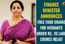 2 Months Free Food Grains For Migrants, 20 lakh crore package, Atma Nirbhar Bharat Abhiyan, Atma Nirbhar Bharat Abhiyan economic package, Atmanirbhar Bharat Abhiyan, Covid relief package, Finance Minister Nirmala Sitharaman, FM Nirmala Sitharaman Press Meet, Free Food Grains For Migrants, Nirmala Sitharaman, Nirmala Sitharaman Press meet LIVE Updates, Prime Minister Narendra Modi