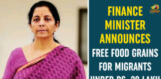 2 Months Free Food Grains For Migrants, 20 lakh crore package, Atma Nirbhar Bharat Abhiyan, Atma Nirbhar Bharat Abhiyan economic package, Atmanirbhar Bharat Abhiyan, Covid relief package, Finance Minister Nirmala Sitharaman, FM Nirmala Sitharaman Press Meet, Free Food Grains For Migrants, Nirmala Sitharaman, Nirmala Sitharaman Press meet LIVE Updates, Prime Minister Narendra Modi