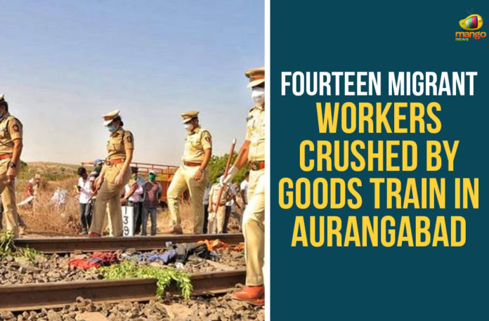 14 Dead In Aurangabad Train Accident, Aurangabad, Aurangabad Goods Train run over Migrant Workers, Aurangabad Train Accident, Aurangabad Train Accident live maharashtra, Aurangabad Train Accident Updates, Goods Train run over Migrant Workers, Maharashtra train accident, Train Accident