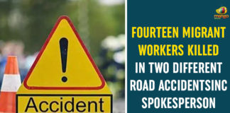 Aurangabad, death of migrants in India, Fourteen Migrant Workers Killed, Madhya Pradesh, Madhya Pradesh governments, maharashtra, migrant workers, migrant workers deaths, migrant workers in india, Migrant Workers Killed In Road Accident, migrant workers news, Road Accidents, Uttar Pradesh