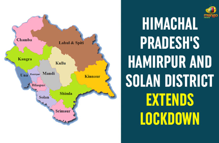 Corona Lockdown, corona lockdown updates, Hamirpur And Solan District Extends Lockdown, Himachal Pradesh, Himachal Pradesh Extends Lockdown, Himachal Pradesh Government, Lockdown, lockdown latest news, lockdown news