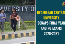 Hyderabad Central University Scraps Final Year And PG Exams 2020-2021 Final Year And PG Exams 2020-2021, Hyderabad Central University, Hyderabad Central University Exams, Hyderabad Central University Scraps Final Year And PG Exams, Hyderabad University, Hyderabad University Admission 2020, Telangana Exams, Telangana Exams 2020, University Of Hyderabad Admission 2020, UoH Admission 2020