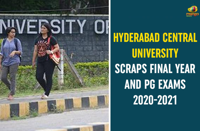 Final Year And PG Exams 2020-2021, Hyderabad Central University, Hyderabad Central University Exams, Hyderabad Central University Scraps Final Year And PG Exams, Hyderabad University, Hyderabad University Admission 2020, Telangana Exams, Telangana Exams 2020, University Of Hyderabad Admission 2020, UoH Admission 2020