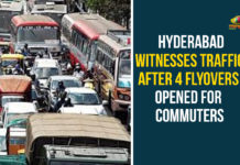 begumpet, Chief Minister of Telangana, Gachibowli, Hitec City, Hyderabad, Hyderabad Flyovers, Hyderabad Flyovers Traffic, Hyderabad Traffic, Hyderabad Witnesses Traffic After 4 Flyovers Opened, Kukatpally, Madhapur, Miyapur, Punjagutta, Telangana