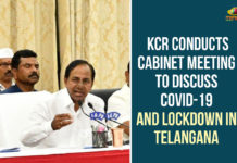 KCR Conducts Cabinet Meeting To Discuss COVID-19 And Lockdown In Telangana