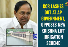 KCR Lashes Out At AP Government, Opposes New Krishna Lift Irrigation Scheme