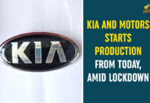 Kia And Motors Starts Production From Today, Amid Lockdown Corona Lockdown, Coronavirus impact, Coronavirus Update, Kia And Motors, KIA Company, KIA Company Latest News, KIA Company News, KIA Company Restarts Cars Production, Kia Motors, Kia Motors India, KIA Motors India plant, Production at KIA Motors India plant