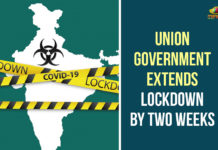 Coronavirus In India Live, Coronavirus lockdown extended, Coronavirus Pandemic Live Updates, COVID 19 Lockdown, COVID 19 Lockdown Extended, India Lockdown Extension, Lockdown, Lockdown extended by two weeks, lockdown extended india, MHA guidelines on lockdown, National Lockdown, National Lockdown Extended, Union Government Extends Lockdown By Two Weeks
