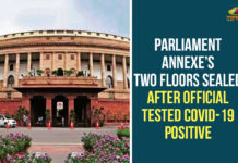 Parliament Annexe’s Two Floors Sealed After Official Tested COVID-19 Positive coronavirus positive cases, Coronavirus Positive Cases In India, India Coronavirus, india coronavirus cases, Parliament Annexe Two Floors Sealed, Parliament Coronavirus, Parliament Coronavirus News, Parliament Coronavirus Positive Case, Parliament COVID-19, Two floors of Parliament Annexe building sealed