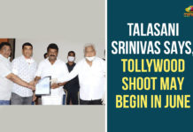 Talasani Srinivas Says, Tollywood Shoot May Begin In June Mango News, Minister Talasani Srinivas Yadav, Talasani Srinivas, Talasani Srinivas Says Tollywood Shoot May Begin In June, Talasani Srinivas Yadav, Tollywood Coronavirus, Tollywood Coronavirus Crisis, Tollywood Movie Shoot, Tollywood Shoot, Tollywood Shoot May Begin In June, Tollywood Shoot Updates, Tollywood updates