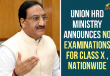 Union HRD Announces No Examination For Class X Nationwide 10th boards exams, CBSE, Central Board of Secondary Education, HRD Minister of India, No Examination For Class X Nationwide, North East Delhi, Ramesh Pokhriyal, Union HRD Announces No Examination For Class X, Union Human Resource Development