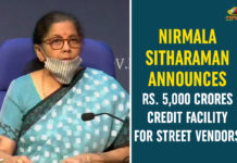 20 lakh crore package, 5000 Crores Special Credit Facility for Street Vendors, Atma Nirbhar Bharat Abhiyan, Atma Nirbhar Bharat Abhiyan economic package, Atmanirbhar Bharat Abhiyan, Covid relief package, Finance Minister Nirmala Sitharaman, FM Nirmala Sitharaman Press Meet, Nirmala Sitharaman, Nirmala Sitharaman Press Meet Live, Prime Minister Narendra Modi, Special Credit Facility for Street Vendors