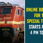 Indian Railways, Indian Railways LIVE updates, Indian Railways special trains, Indian Railways special trains booking begins, Indian Railways To Start Passenger Trains, IRCTC, IRCTC ticket booking, Online Booking Trains, Passenger Trains, Passenger Trains Bookings, Railways Minister Piyush Goyal, Trains to restart tomorrow