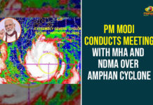 PM Modi Conducts Meeting With MHA And NDMA Over Amphan Cyclone Amphan Cyclone, Amphan Cyclone News, Amphan Cyclone Updates, National Disaster Management Authority, PM Modi Conducts Meeting With MHA, PM Modi Over Amphan Cyclone, PM Narendra Modi, Prime Minister Narendra Modi, Union Ministry of Home Affairs