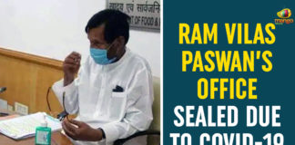Central Government, Central Government sealed office of Ram Vilas Paswan, Coronavirus India update, COVID-19, Department of Animal Husbandry and Dairying, Department of Food and Public Distribution office, food ministry in Krishi Bhawan, Paswan office, Ram Vilas Paswan, Ram Vilas Paswan Delhi office, Ram Vilas Paswan office sealed in Delhi