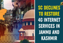 SC Declines To Restore 4G Internet Services In Jammu And Kashmir