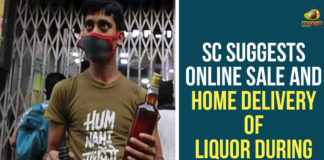 Coronavirus India Lockdown Live Updates, Home Delivery Of Liquor, Liquor shops, lockdown liquor sale, Ministry of Home Affairs, Online Sale Of Liquor, Public Interest Litigation, SC refuses to stay sale of liquor, SC Suggests Home Delivery Of Liquor, SC Suggests Online Sale Of Liquor, States should consider home delivery of liquor, supreme court