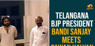 Bandi Sanjay Meets Pawan Kalyan, Bandi Sanjay Meets Pawan Kalyan at Hyderabad, BJP President Bandi Sanjay Meets Pawan Kalyan, janasena chief pawan kalyan, Latest Telangana News, pawan kalyan, Telangana BJP President, Telangana BJP President Bandi Sanjay, Telangana News