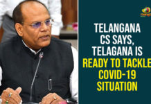 Rajiv Gauba, Rajiv Gauba Video Conference, Somesh Kumar, Telangana CS, Telangana CS Somesh Kumar, Telangana CS Somesh Kumar Participated in Video Conference, telangana government, TS CS Somesh Kumar Review Meeting, Union Cabinet Secretary Rajiv Gauba