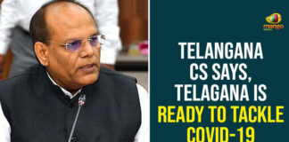 Rajiv Gauba, Rajiv Gauba Video Conference, Somesh Kumar, Telangana CS, Telangana CS Somesh Kumar, Telangana CS Somesh Kumar Participated in Video Conference, telangana government, TS CS Somesh Kumar Review Meeting, Union Cabinet Secretary Rajiv Gauba